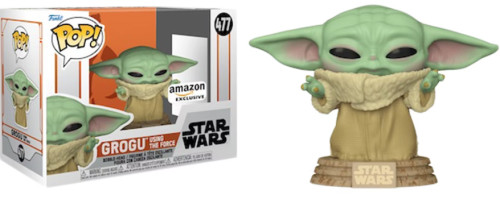 Funko Pop Grogu Using The Force Amazon Exclusive-Star Wars-477