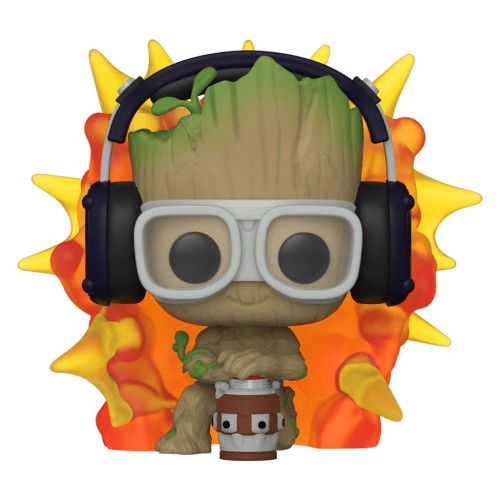 Funko Pop Groot With Detonator - Marvel I Am Groot - #1195