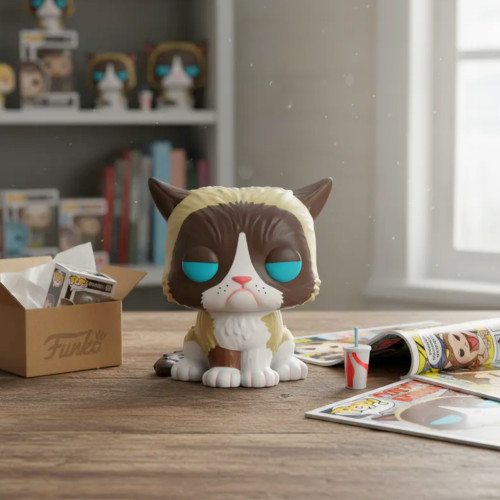 Funko Pop Grumpy Cat Grumpy Cat #60 - Produto Original