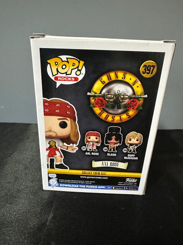 Action Figures Funko Pop Guns N’ Roses Axl Rose 397 - Guns N' Roses - #