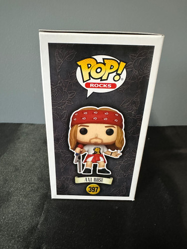 Action Figures Funko Pop Guns N’ Roses Axl Rose 397 - Guns N' Roses - #