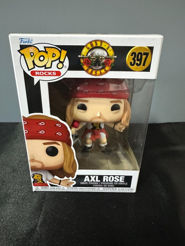 Action Figures Funko Pop Guns N’ Roses Axl Rose 397 - Guns N' Roses - #