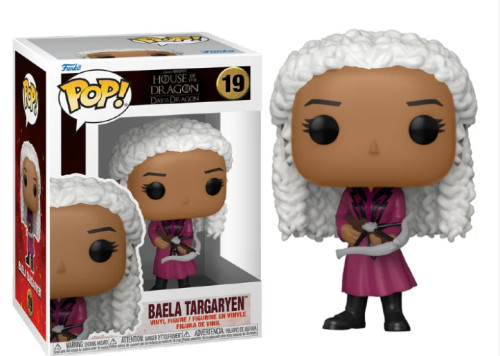Funko Pop Hbo: House Of The Dragon - Baela Targaryen 19 - House Of The Dragon - #19 FUNKO POP #19 - Produto Original