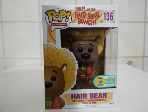 Funko Pop Hair Bear 2016 New York Comic Con (750 pcs)-Animation Hanna-Barbera-1