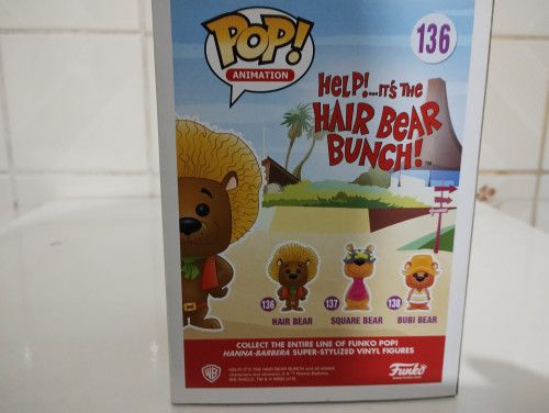 Funko Pop Hair Bear 2016 New York Comic Con (750 pcs) - Animation Hanna-Barbera - #1