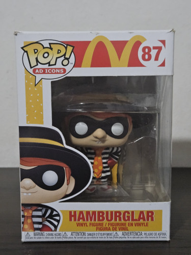 Funko Pop Hamburglar 87 Ad Icons Mcdonald's-MACDONALD-87
