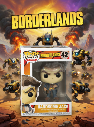 Funko Pop Handsome Jack Borderlands #42 - Produto Original