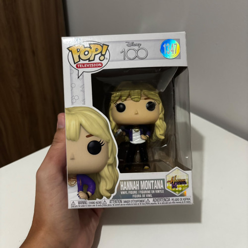 Funko Pop Hannah Montana - 1347 - Miley Cyrus - Disney Channel - Disney 100-Disney 100 Hannah Montana-1347