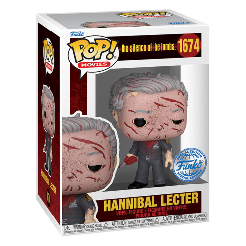 Funko Pop Hannibal Lecter as Guard (Bloody) - Special Edition-The Silence Of The Lambs-1674