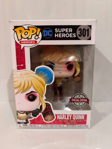 Funko Pop Harley Queen - #301-Dc Heroes-301