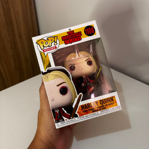 Funko Pop Harley Quinn - 1108 - Arlequina The Suicide Squad #1108 - Produto Original