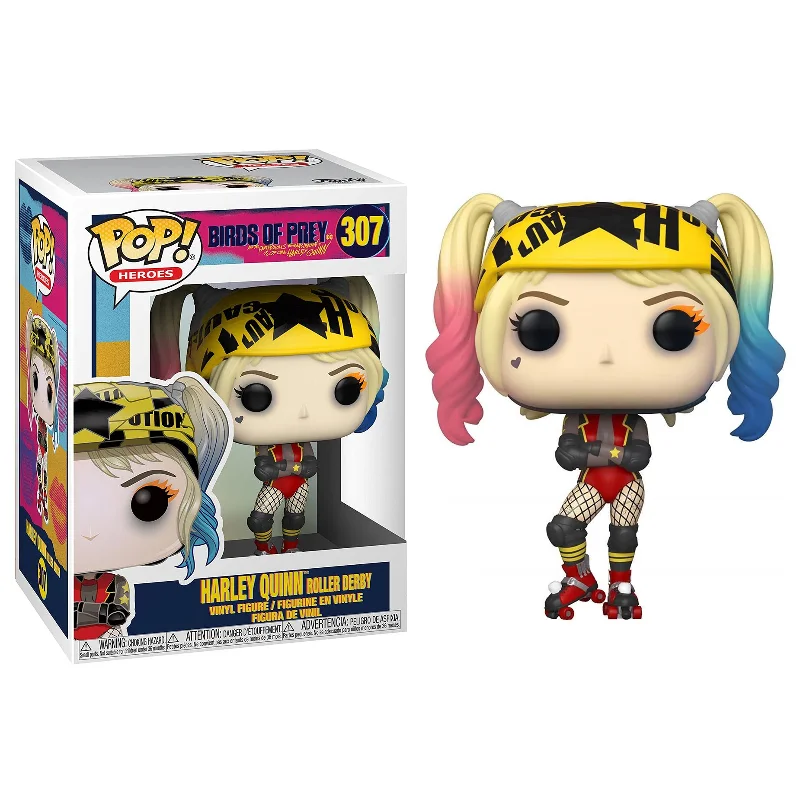 Funko Pop Harley Quinn Roller Derby-DC Birds Of Prey-307