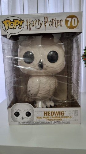 Funko Pop Harry Potter Hewig 70 " 10 Polegadas" Caixa Com Avarias. Original.-FUNKO POP-70