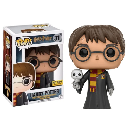 Funko Pop Harry Potter with Hedwig Hot Topic Harry Potter #31 - Produto Original