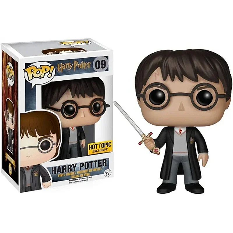 Funko Pop Harry Potter with Sword Hot Topic Exclusive (detalhes na caixa)-Harry Potter-09