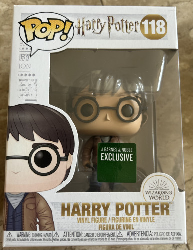 Funko Pop! Harry Potter With Two Wands Barnes & Noble Exclusive Harry Potter #118 - Produto Original