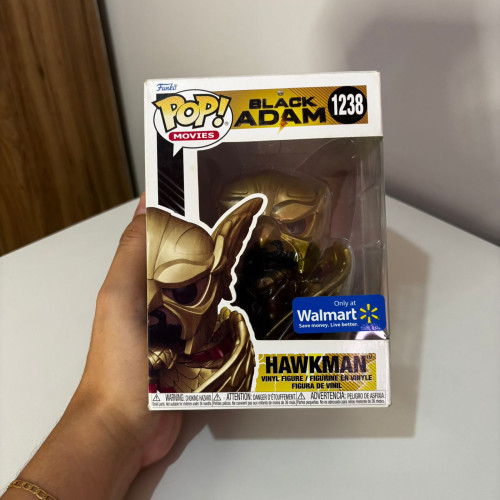 Funko Pop Hawkman - 1238 - Black Adam - Dc - Gavião Negro - Original Black Adam #1238 - Produto Original