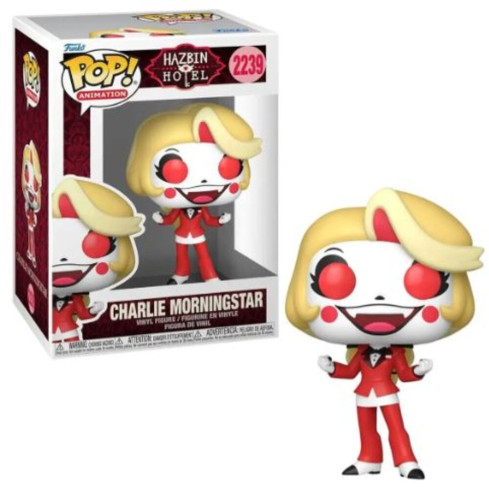 Funko Pop Hazbin Hotel 2239 - Charlie Morningstar Hazbin Hotel #2239 - Produto Original