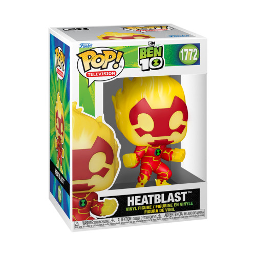 Funko Pop Heatblast-Ben 10-1772