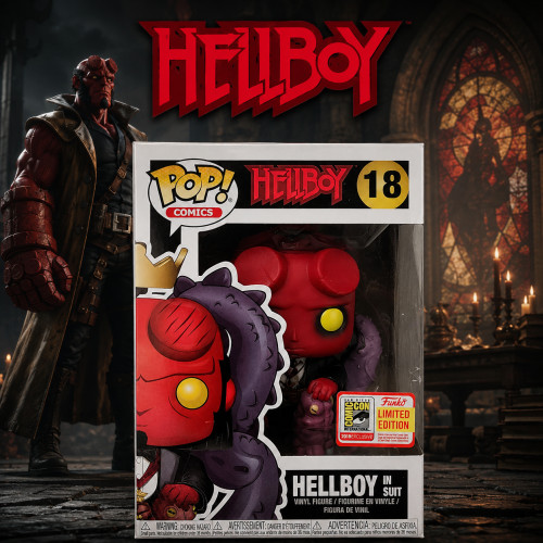 Hellboy In Suit Sdcc 2018 Vaulted-###-18