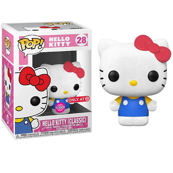 Funko Pop Hello Kitty (Classic) Flocked Exclusivo Target - Hello Kitty - #28