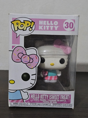 Funko Pop Hello Kitty (Sweet Treat) 30 Caixa com Detalhes-Sanrio Hello Kitty-30