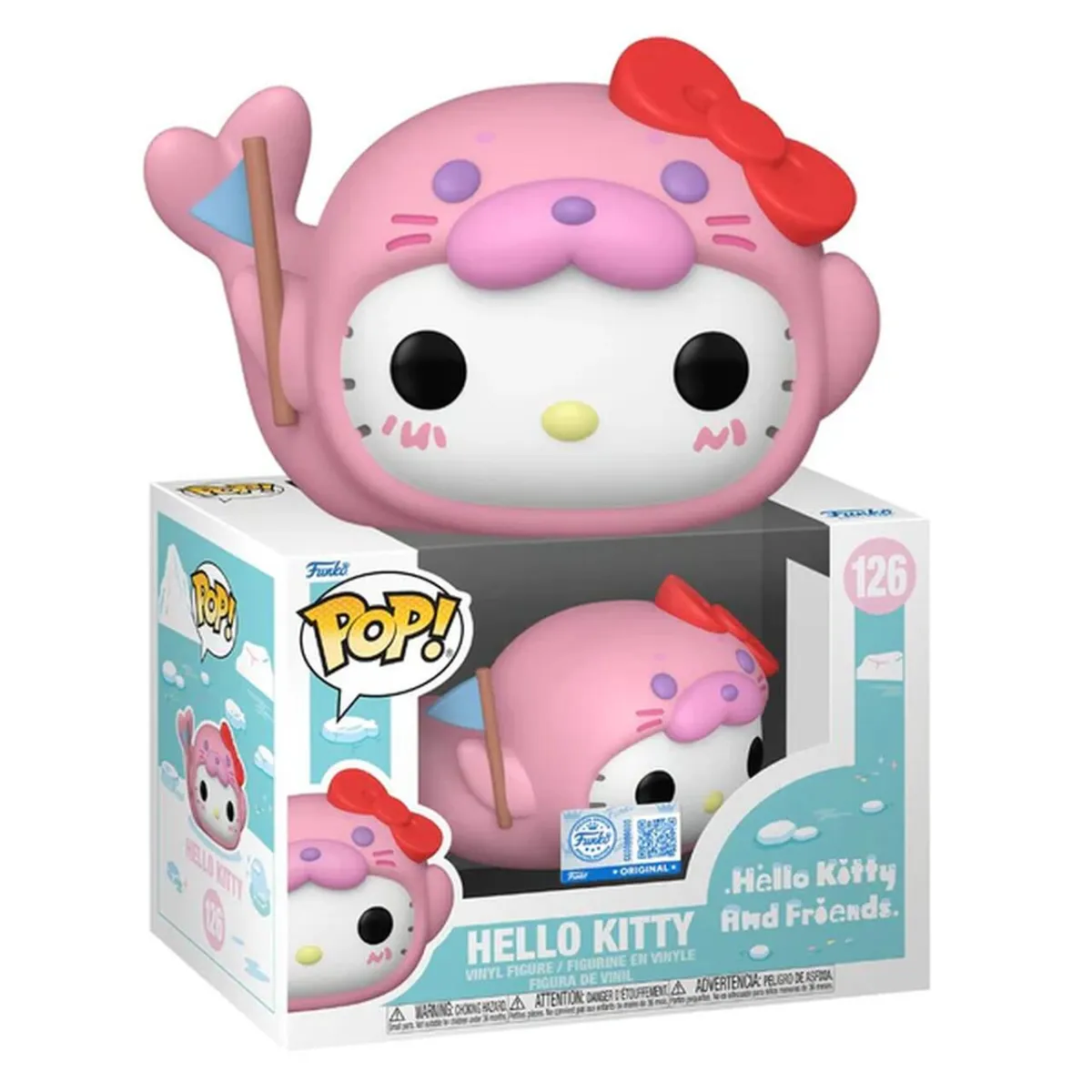 Funko Pop Hello Kitty Exclusive Hello Kitty And Friends #126 - Produto Original