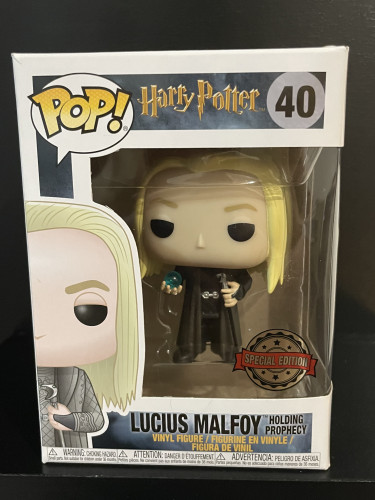 Funko Pop Lucius Malfoy Harry Potter #40 - Produto Original