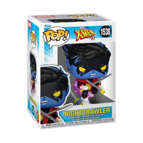 Funko Pop Heroes 1538 - Nightcrawler (veja Anúncio)-X Men 97-1538