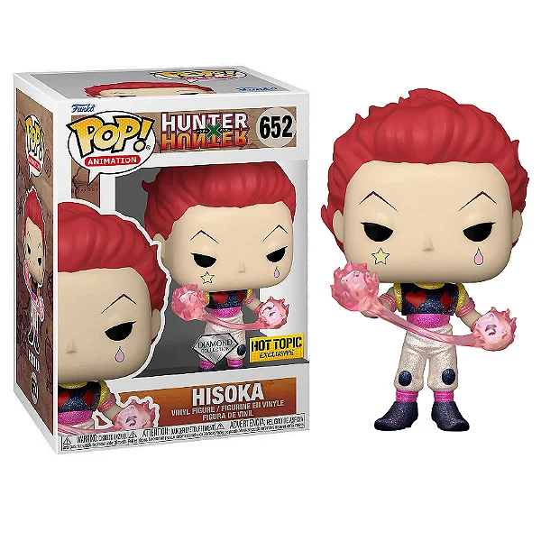 Funko Pop Hisoka Diamond Hot Topic Exclusive-Hunter X Hunter-652