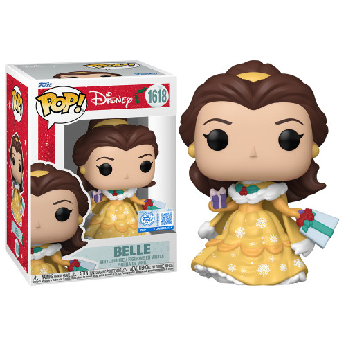 Funko Pop Holiday Belle - Exclusive-Disney Princess-1618