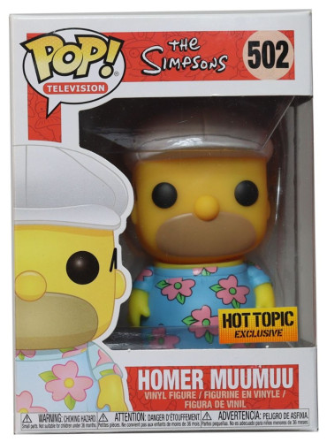 Funko Pop Homer Muumuu - Exclusivo Hot Topic-The Simpsons-502