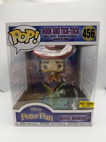Funko Pop Hook And Tick-tock - Disney Peter Pan - #456-Peter Pan-456