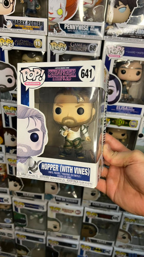 Funko Pop Hopper With Vines Television Stranger Things #641 - Produto Original
