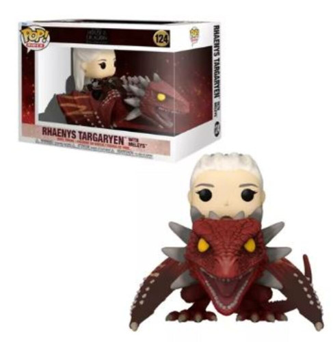 Funko Pop House Of Dragon 124 - Rhaenys E Meleys-House Of The Dragon-124