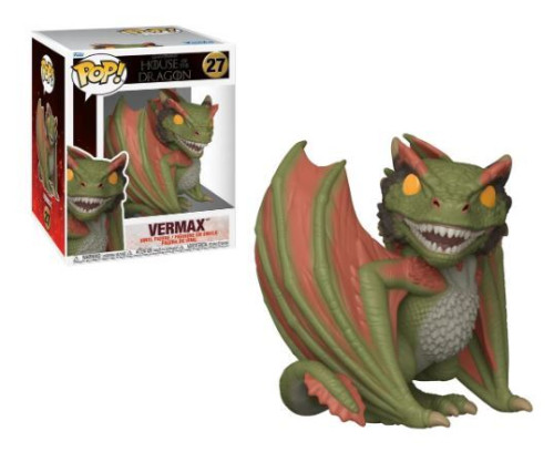 Funko Pop House Of The Dragon 27 - Vermax House Of The Dragon #27 - Produto Original