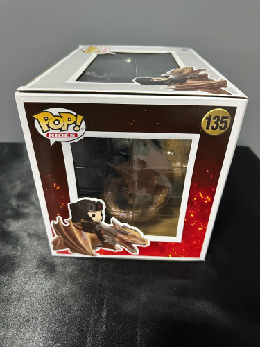 Action Figures Funko Pop House Of The Dragon Aegon Targaryen Sunfyre 135 - House Of The Dragon - #