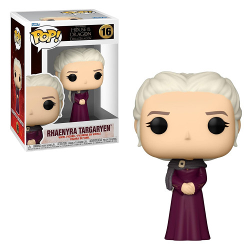 Funko Pop House of the Dragon Rhaenyra Targaryen 16 Colecionável Game of Thrones Boneco-House Of The Dragon-16