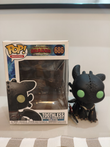 Funko Pop How to train your Dragon Toothless-How To Training Your Dragon-686