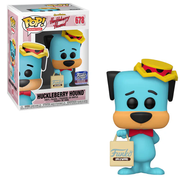 Funko Pop Huckleberry Hound (Exclusivo Hollywood) Hanna Barbera Huckleberry Hound #678 - Produto Original