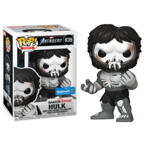 Funko Pop Hulk Walmart Exclusive-Marvel Avengers-635