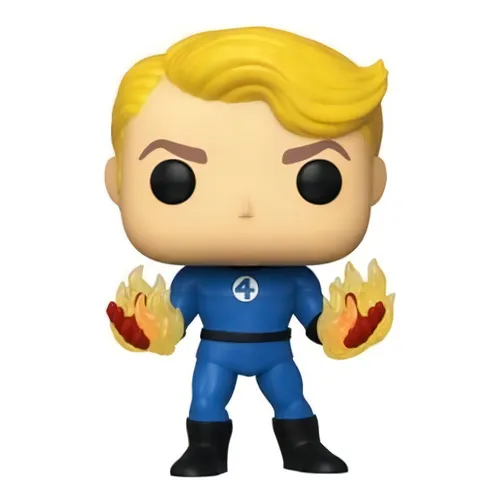 Funko Pop Human Torch Exclusivo (sem caixa) Marvel Fantastic Four #568 - Produto Original