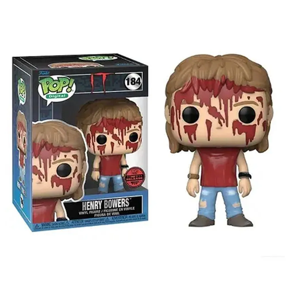 Funko Pop IT Henry Bowers Terror 184 [NFT Limited Edition 1800 PCs] It #184 - Produto Original
