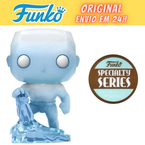 Funko Pop Iceman Homem de Gelo - Exclusivo Specialty Series - X-Men - #218