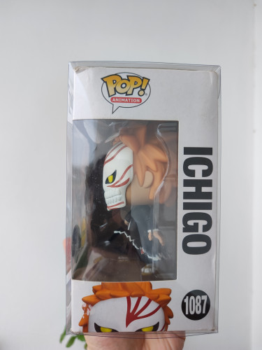 Funko Pop Ichigo Hollow Mask CHASE Raro Vaulted 1087 - Animation Bleach - #1087