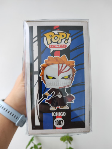 Funko Pop Ichigo Hollow Mask CHASE Raro Vaulted 1087 - Animation Bleach - #1087