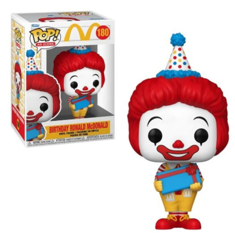 Funko Pop Icons 180 - Birthday Ronald Mcdonald-Icons-180