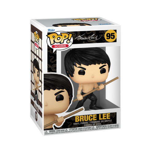 Funko Pop Icons 95 - Bruce Lee (veja Anúncio)-Bruce Lee-95