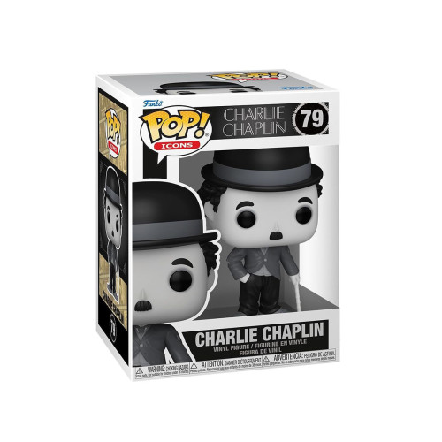 Funko Pop Icons Tributo Charlie Chaplin - Charlie Chaplin - #79