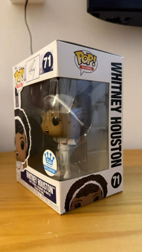 Funko Pop Icons Whitney Houston #71 EXCLUSIVE Funko Pop, Whitney Houston #71 - Produto Original